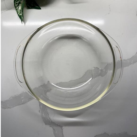 Vintage PYREX #023 Clear Glass 1.5 Quart Casserole Dish Bowl - No Lid - Picture 3 of 5